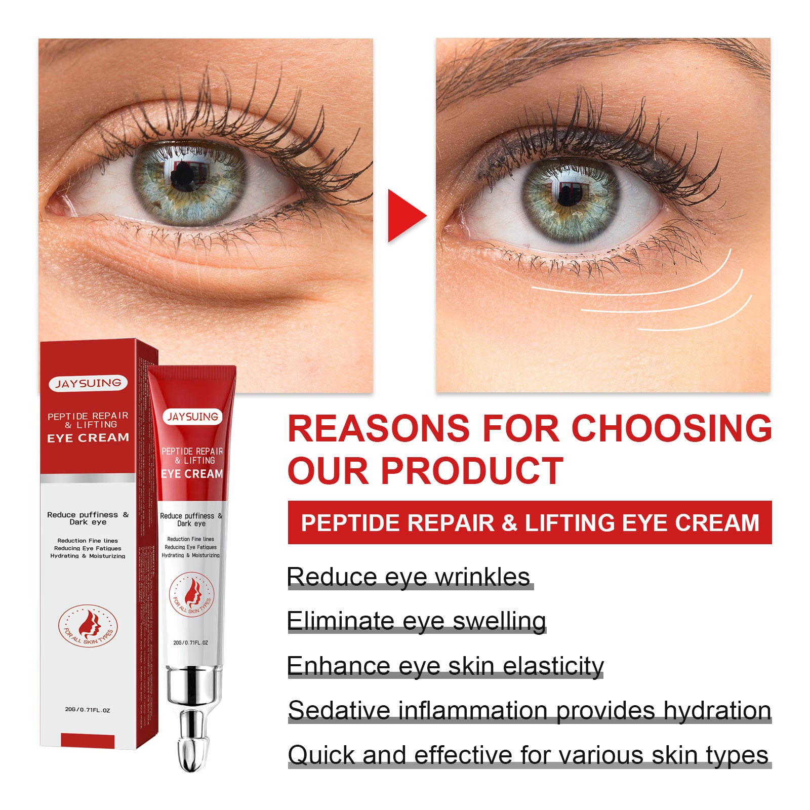 Nourishing And Moisturizing Eye Cream Keeps The Skin Around The Eyes Soft And Moisturized With A Gentle Daily Eye Cream