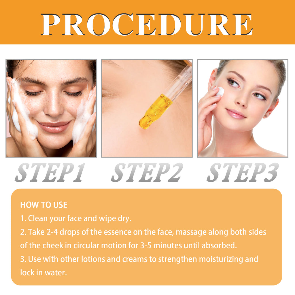 Vitamin C Essence, Moisturizing And Brightening Skin Firming And Reducing Fine Lines Essence
