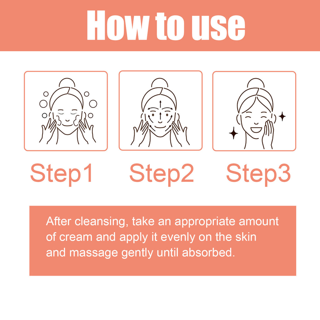 Glutathione Glowing Lazy Cream, Brightening Skin Care Moisturizing Lazy Skin Care Cream