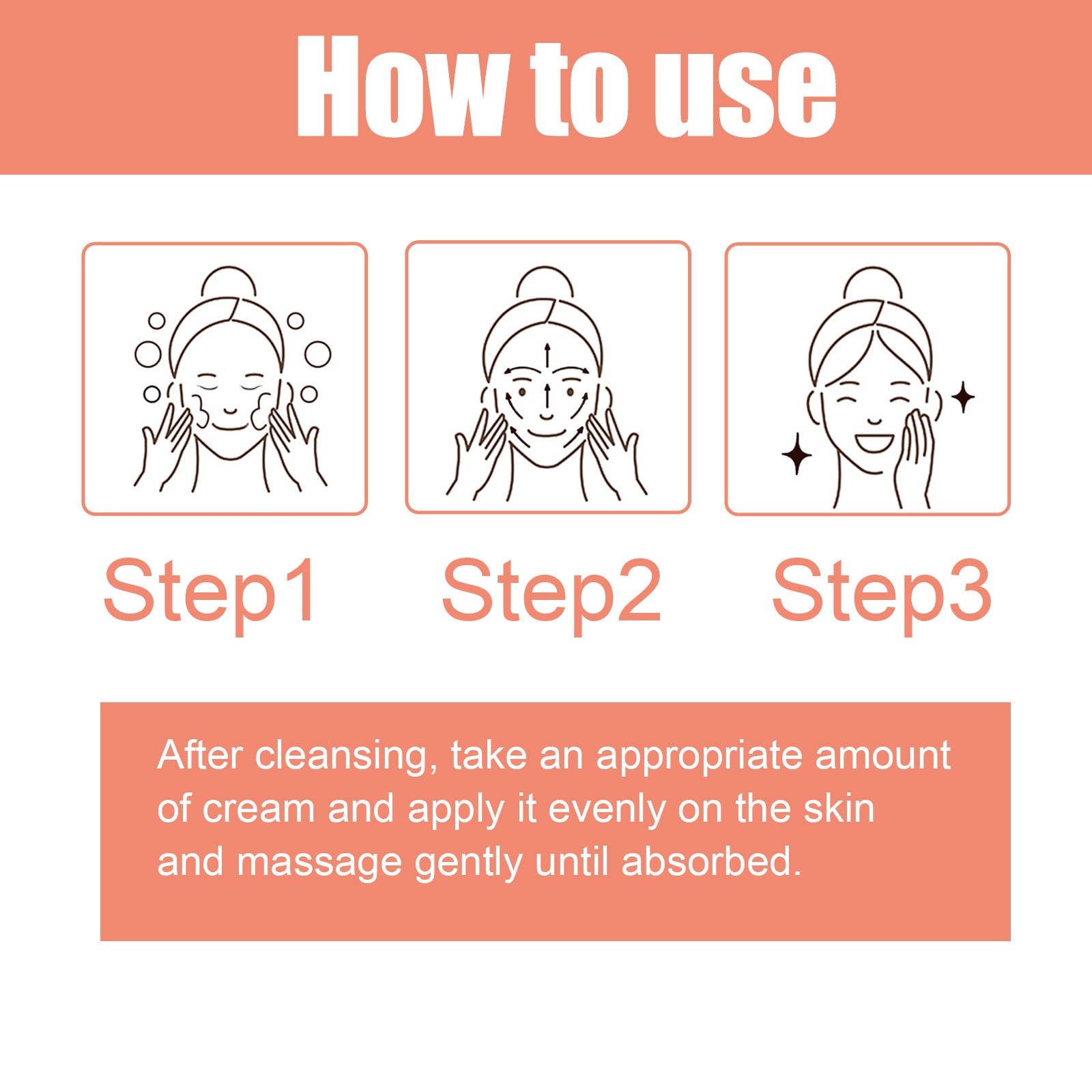 Glutathione Glowing Lazy Cream, Brightening Skin Care Moisturizing Lazy Skin Care Cream