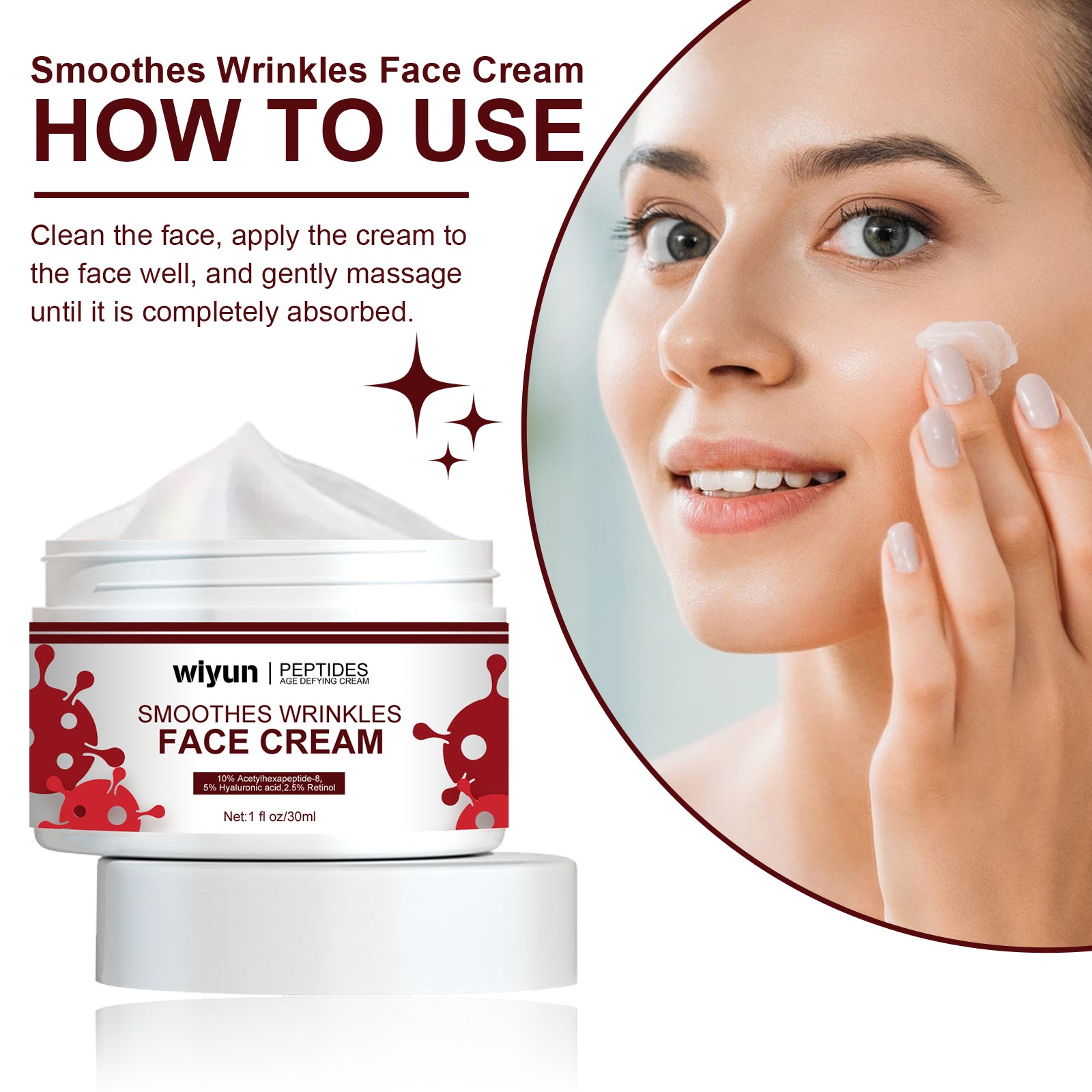 Retinol Firming Cream Lifts And Tightens Facial Skin And Lightens Fine Lines Decreed Line Repair Cream